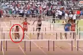 بطل العالم في سباق 110 متر حواجز