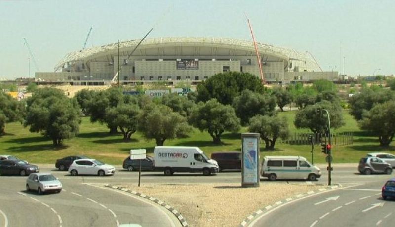 العثور على قنبلة بملعب أتليتيكو مدريد الجديد