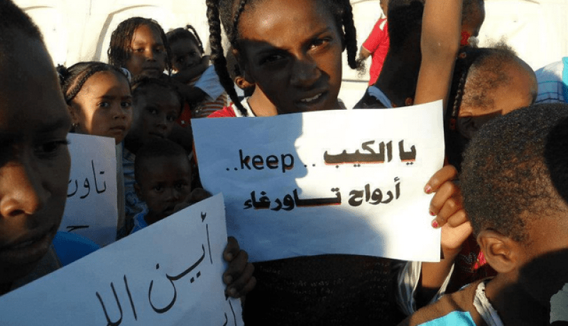 مهجرو تاورغاء الليبية يناشدون المجتمع الدولي للعودة لديارهم