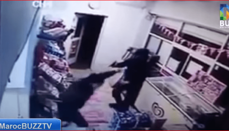 بالفيديو.. لحظة تصدي فتاة بالسويد للص مسلح وتحولها إلى بطلة