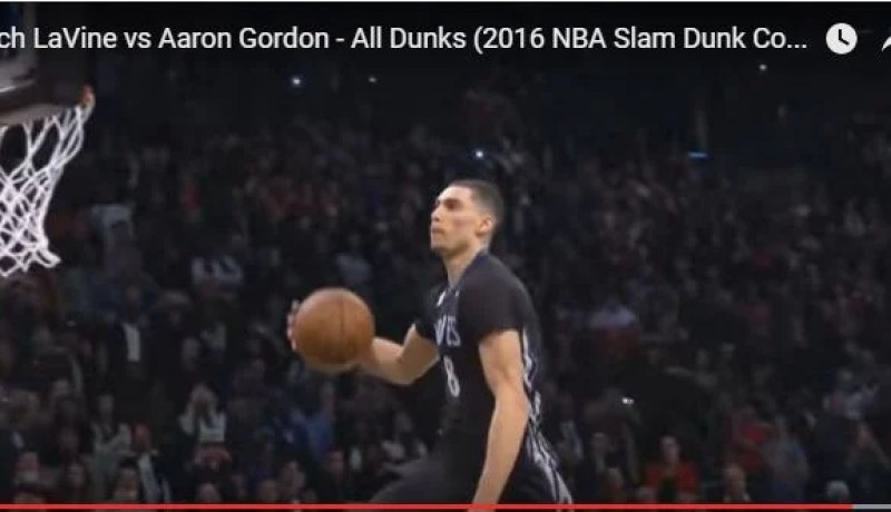 بالفيديو لاعب كرة سلة خارق للعادة