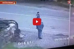 بالفيديو.. لحظة تفجير انتحاري لنفسه في الشيشان