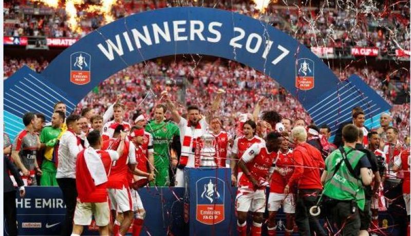 أرسنال يتوج بكأس إنجلترا على حساب  تشيلسي