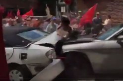 بالفيديو…مجهول يدهس محتجين في فرجينيا الأمريكية