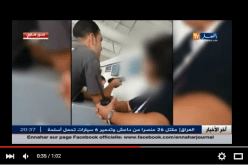 بالفيديو موظفة بمطار أحمد بن بلة في وهران تهين المسافرين