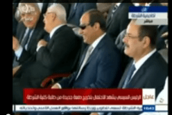 بالفيديو استعراض الكلاب المدربة يدخل السيسي في نوبة من الضحك