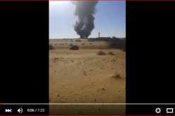 بالفيديو .. اندلاع حريق في الناحية الغربية لمنطقة حاسي مسعود