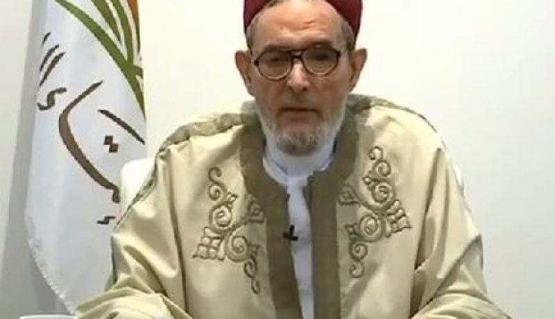 مفتي ليبيا يهدد بـ الجهاد لطرد حكومة الوفاق