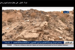 بالفيديو العثور على هيكل ضخم  قد يعود لديناصور في تبسة