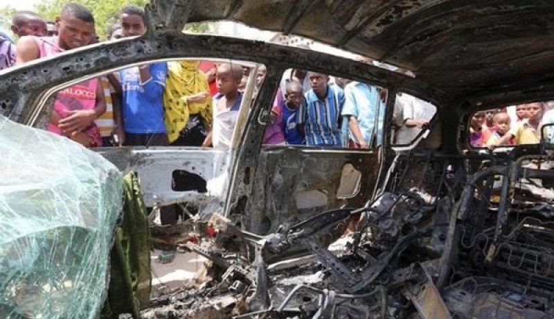 قتيلان و 3 جرحى في تفجير انتحاري بمقديشو في الصومال