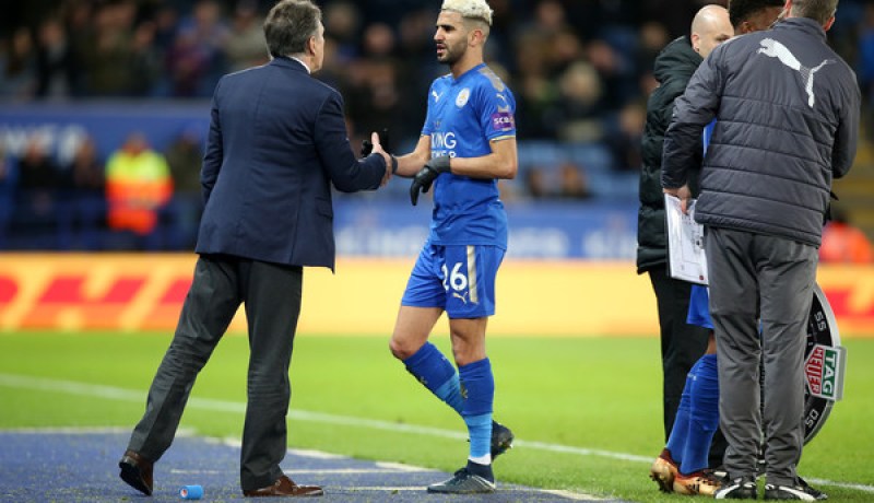 مُدرب “ليستر” يزيد الغموض بخصوص مُستقبل محرز