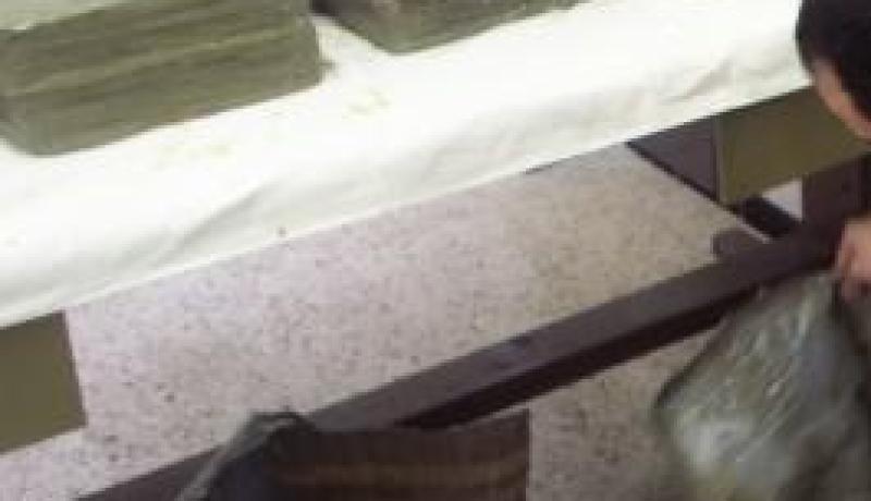 حجز 575ر209 كلغ من الكيف المعالج