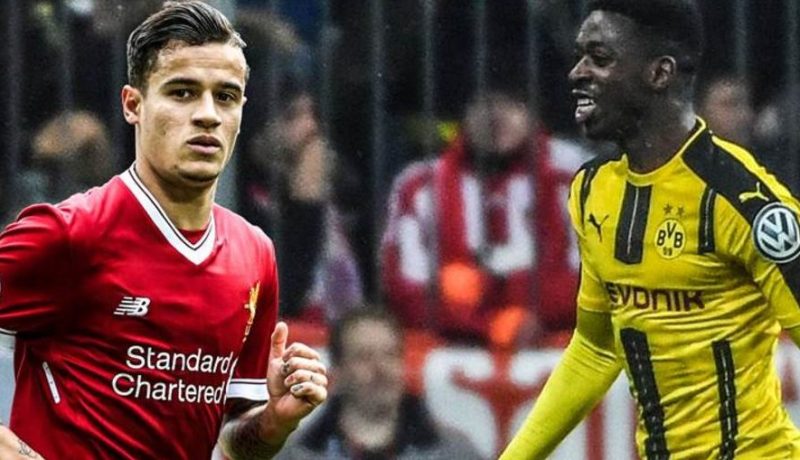 البارصا ترفع شعار “وادعا نايمار .. مرحبا ديمبيلي وكوتينيو”