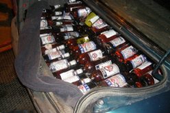 توقيف شخص وحجز 276 قارورة خمر بڨالمة