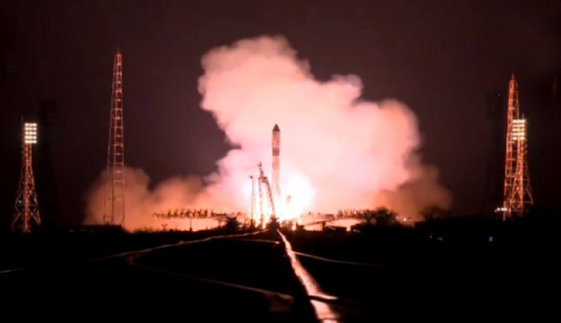 بالفيديو..  تحطم مركبة فضائية روسية بعد إطلاقها