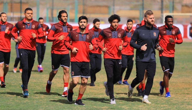 بالصور.. إستعدادات مُكثفة للأهلي المصري من أجل الإطاحة بالساورة !!