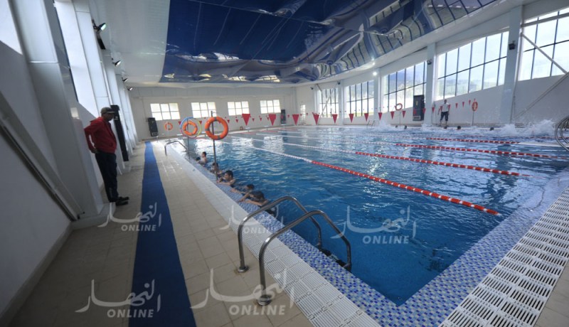 مسبح جديد ببلدية البيوض في النعامة