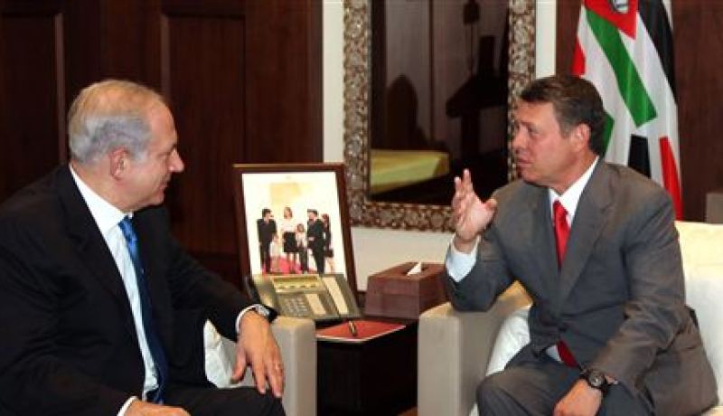 نتانياهو التقى العاهل الاردني في عمان لبحث الوضع في سوريا