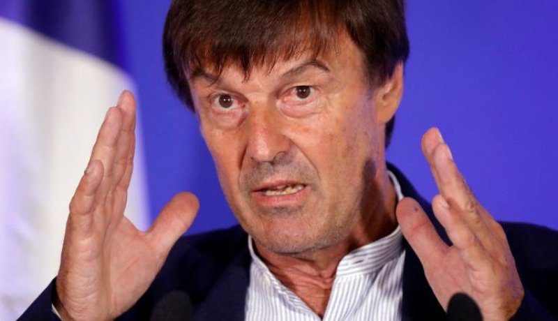 استقالة وزير البيئة الفرنسي نيكولا هولو