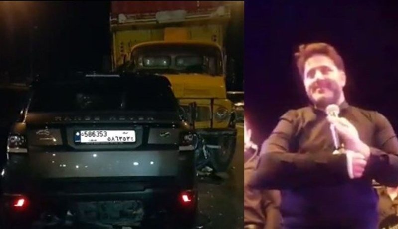 رغم الحادث المروّع.. ملحم يكتم الألم ويطرب الجمهور