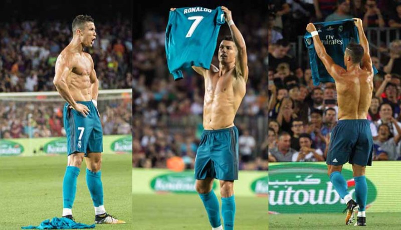 بالصور …. كريستيانو يرد الصاع لـ ميسي ويأخذ ثأر مدريد في الكامب نو