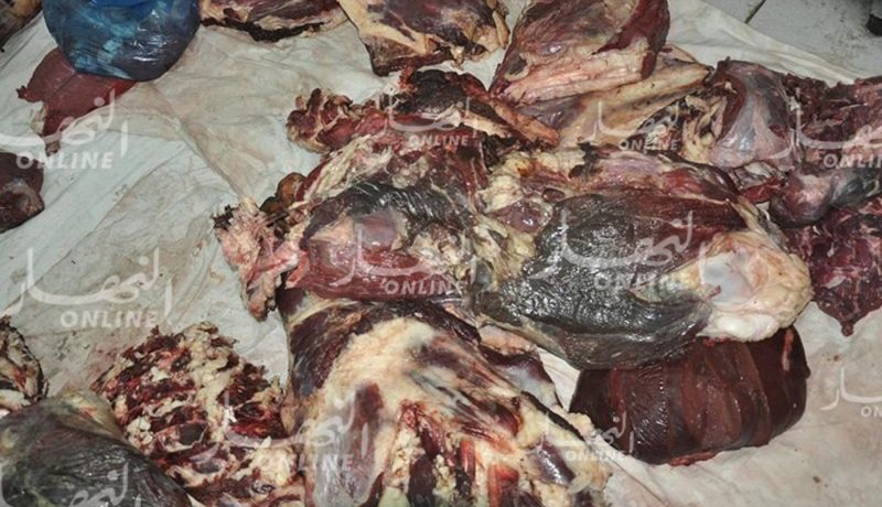 الطارف: حجز 70 كلغ من اللحوم الحمراء وأحشاء الدجاج فاسدة بالشط