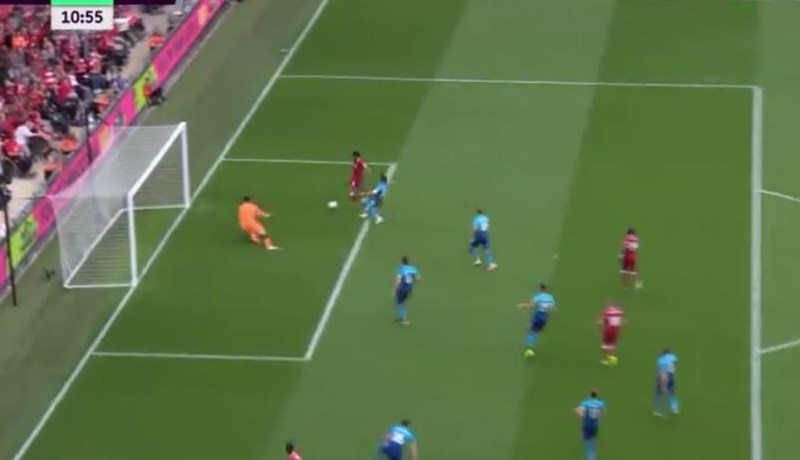 محمد صلاح صاحب أغبى فرصة ضائعة في البريميرليغ