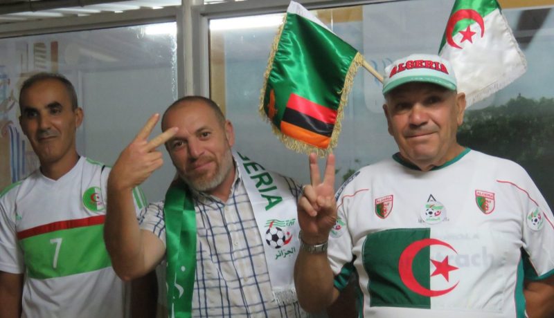 أنصار “الخضر” حاضرون بزامبيا