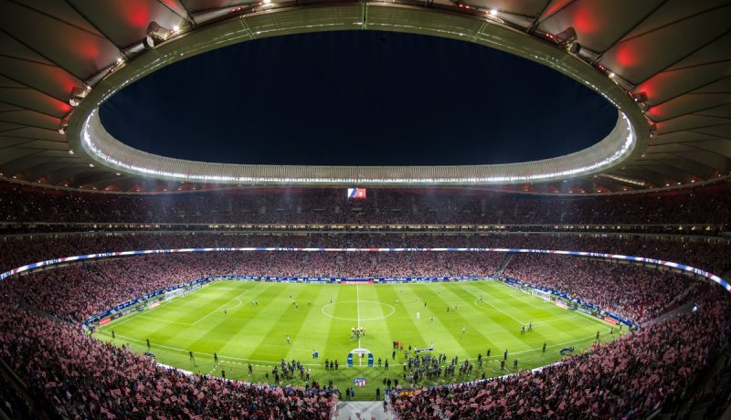 جمهور برشلونة ممنوع من دخول ملعب أتليتكو مدريد !