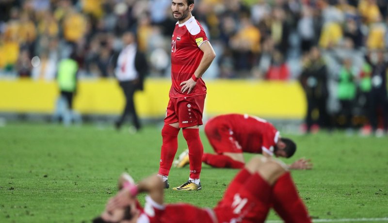 سوريا تُقصى من المونديال مرفوعة الرأس