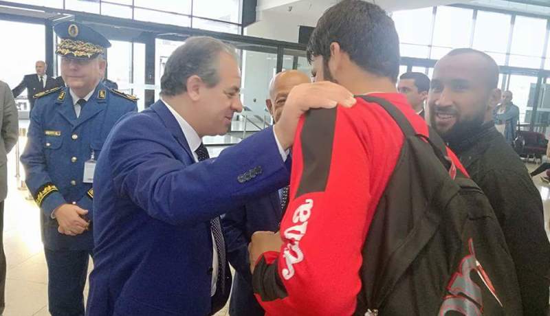 “ولد وعلي “و”زوخ” يودعان إتحاد العاصمة قبل سفرية المغرب