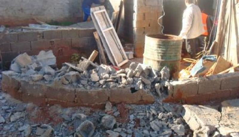 اعتقال ثلاثة نساء خلال عملية هدم لمساكن بالسويدانية