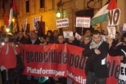 مسيرة ضخمة بفلانسيا الإسبانية تنديدا بمجازر غزة