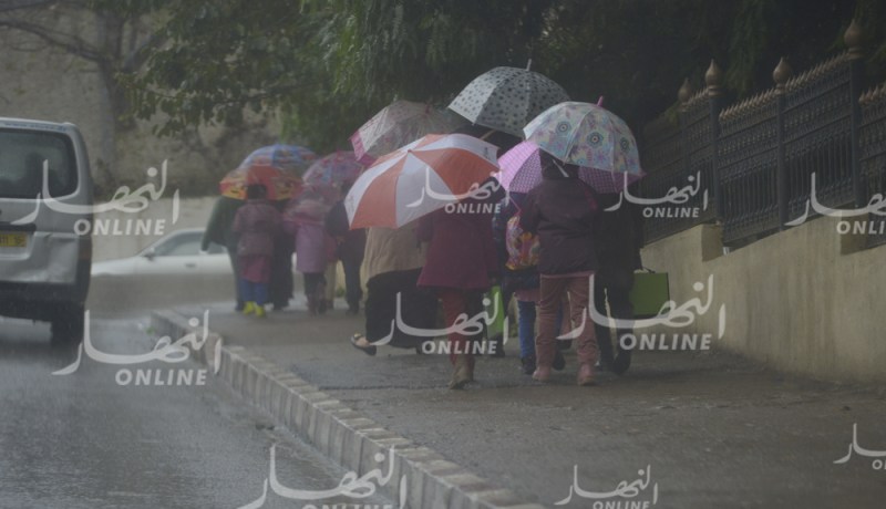 أمطار مرفوقة ببرد على 8 ولايات ابتداء من اليوم