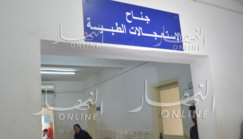 إخلاء مصلحة الإستعجالات بمستشفى بوفاريك