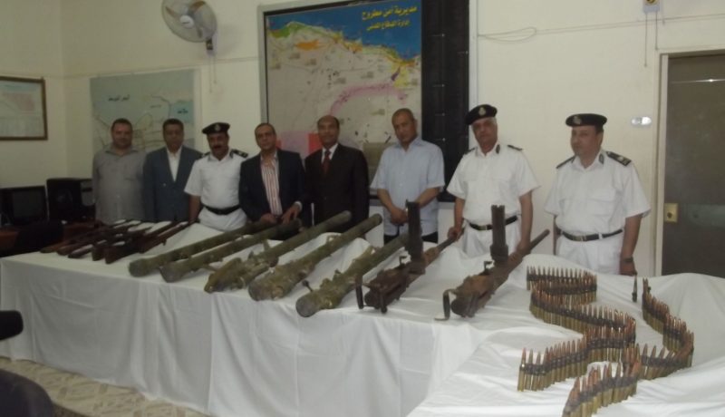 ضبط 5 صواريخ حرارية مضادة للطائرات بمحافظ مطروح شمال غرب مصر