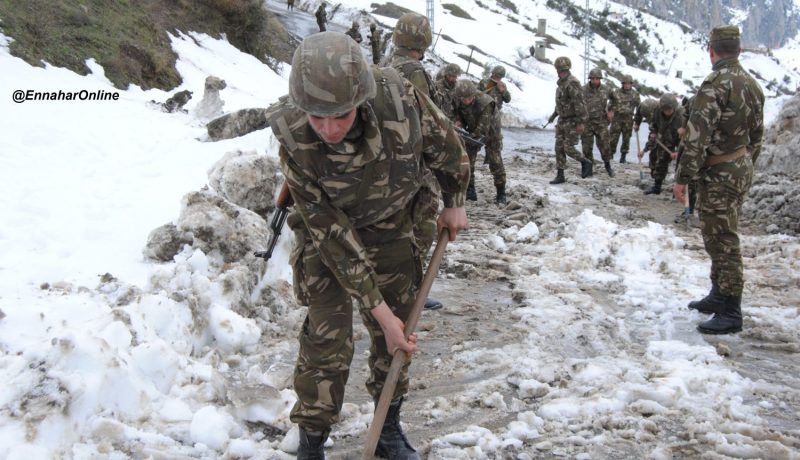 الثلــــوج تحاصــــر 9 ولايــــات وتقطــــع الطرقــــات بالولايــــات الشماليــــة