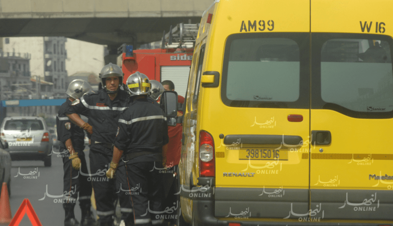 تيارت.. إصطدام سيارتين يُخلّف قتيلًا و4 جرحى
