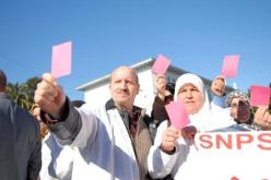 اشتباكات عنيفة بين قوات الأمن والأطباء ..اعتقالات وإغماءات