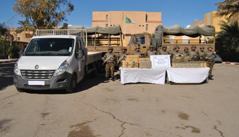 توقيف بارون مخدرات وحجز 8 قناطير من الكيف في بسكرة