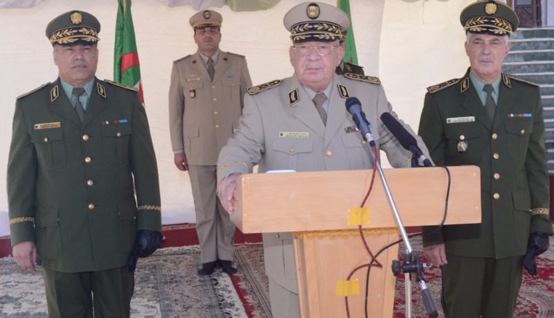 ڤايد صالح يشرف على تنصيب اللواء مناد نوبة قائدا جديدا للدرك الوطني