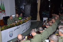 صور زيارة الفريق قايد صالح إلى الأكاديمية العسكرية لشرشال يوم 16 فيفري 2015