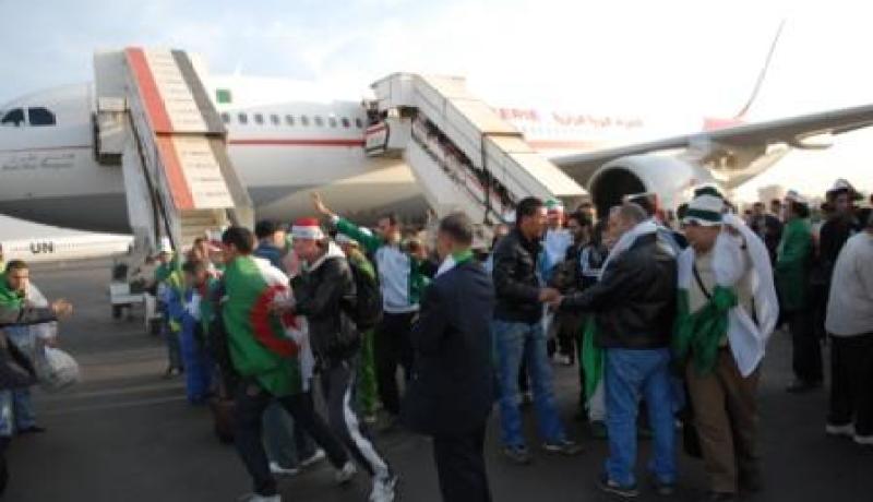50 مناصرا فقط يرافقون الخضر والجوية تلغي رحلات بالجملة