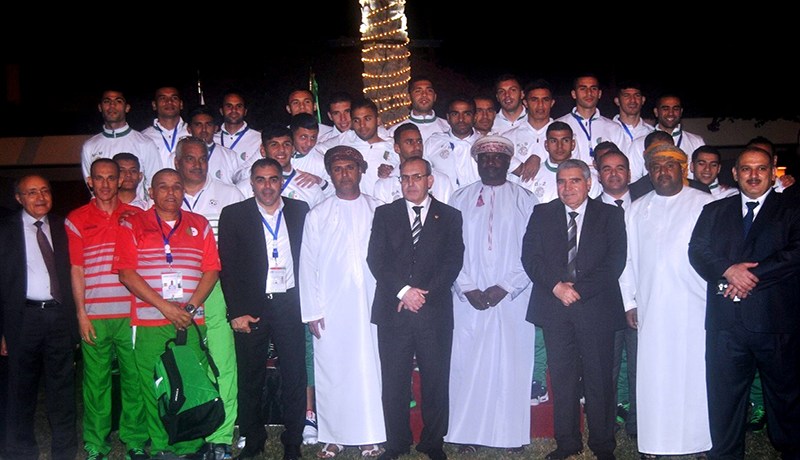 المنتخب العسكري الجزائري في اعادة لملحمة خيخون ضد الفريق الألماني