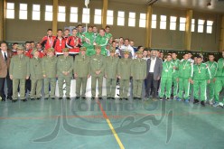 بالصور…  “لانفوربا” تتوج بلقب بطولة اليد العسكرية