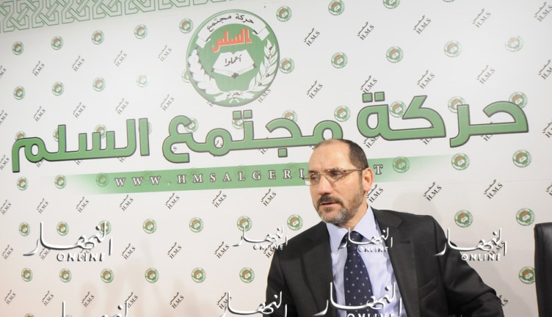 مقري: “مبادرتنا تهدف لإختيار مرشح توافقي لرئاسيات 2019”