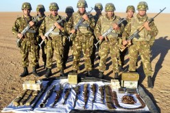 حجز كمية معتبرة من الاسلحة والذخيرة في برج باجي مختار