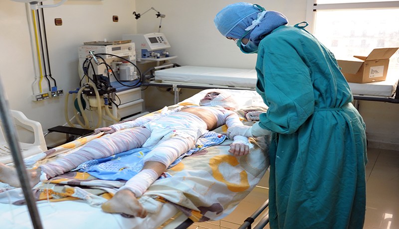 حروق وجروح بليغة لـ 300 شخص في حرب داعش والهبهاب