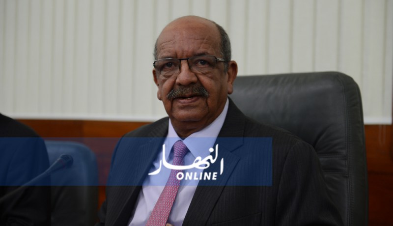 مساهل يستقبل الممثل الجديد للمنظمة العالمية للملكية الفكرية