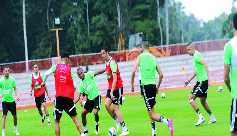 المنتخب الوطني يجري حصة تدريبية ثانية اليوم السبت بمنغومو